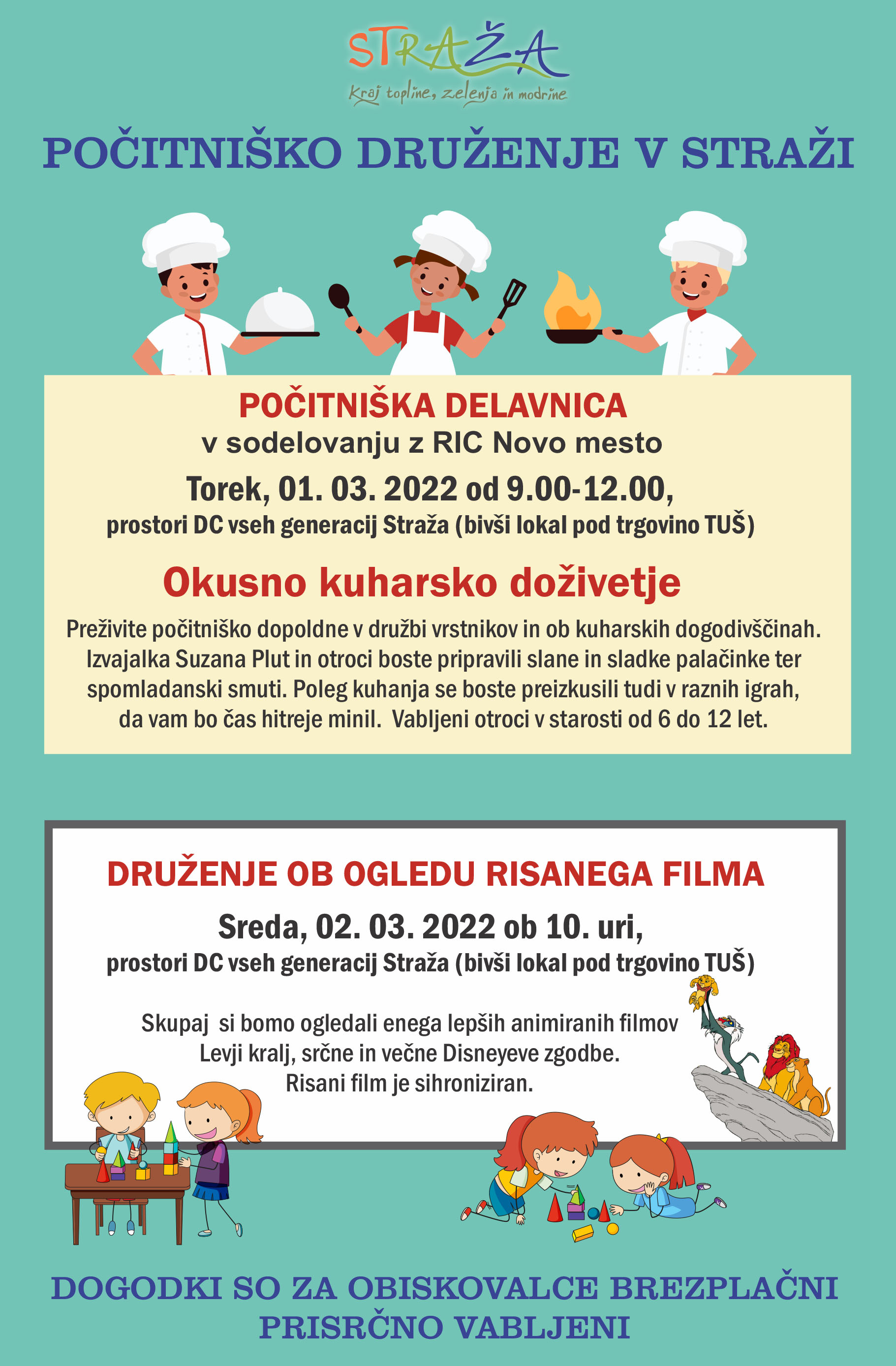 Počitniško druženje v Straži